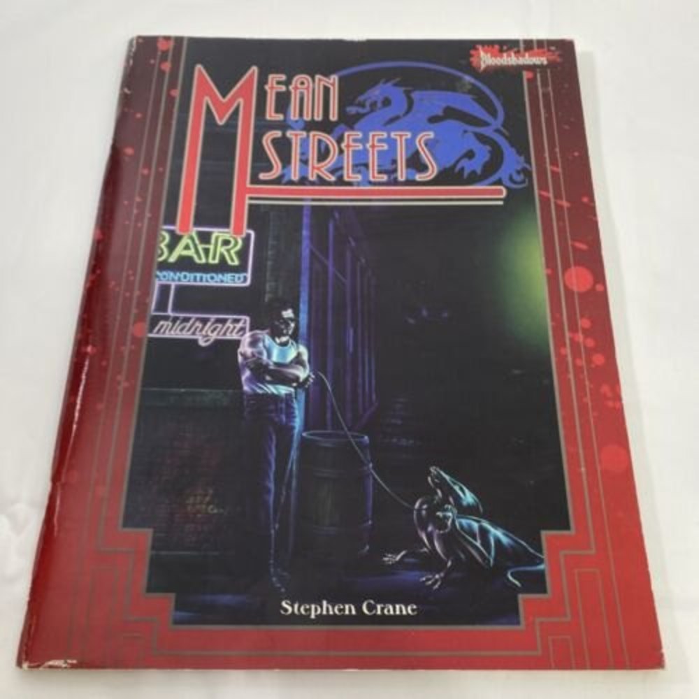Mean Streets - Bloodshadows Campaign Pack- West End Games 1994